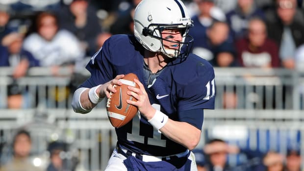 Former Penn State quarterback Matt McGloin, pictured during the 2012 season, is running for Penn State's Board of Trustees.
